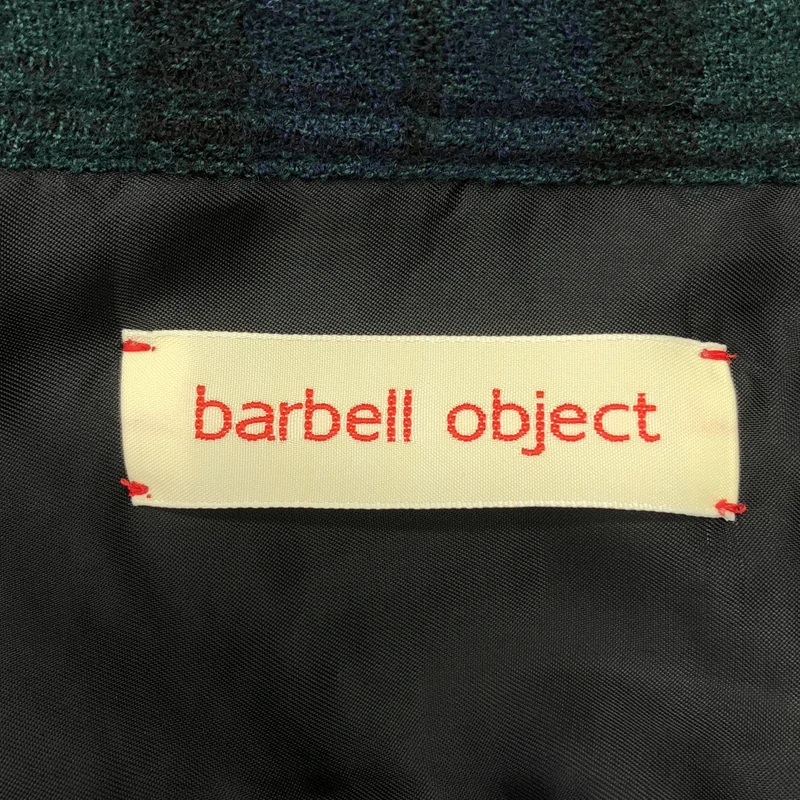 barbell object / バーベル オブジェクト | 2024AW | ウール チェック シャツ | 1 | メンズ