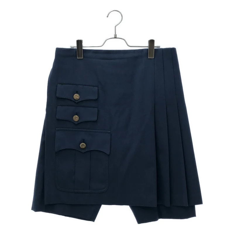 COMME des GARCONS HOMME PLUS / コムデギャルソンオムプリュス | 2015SS | スカートドッキングプリーツショートパンツ | M | メンズ