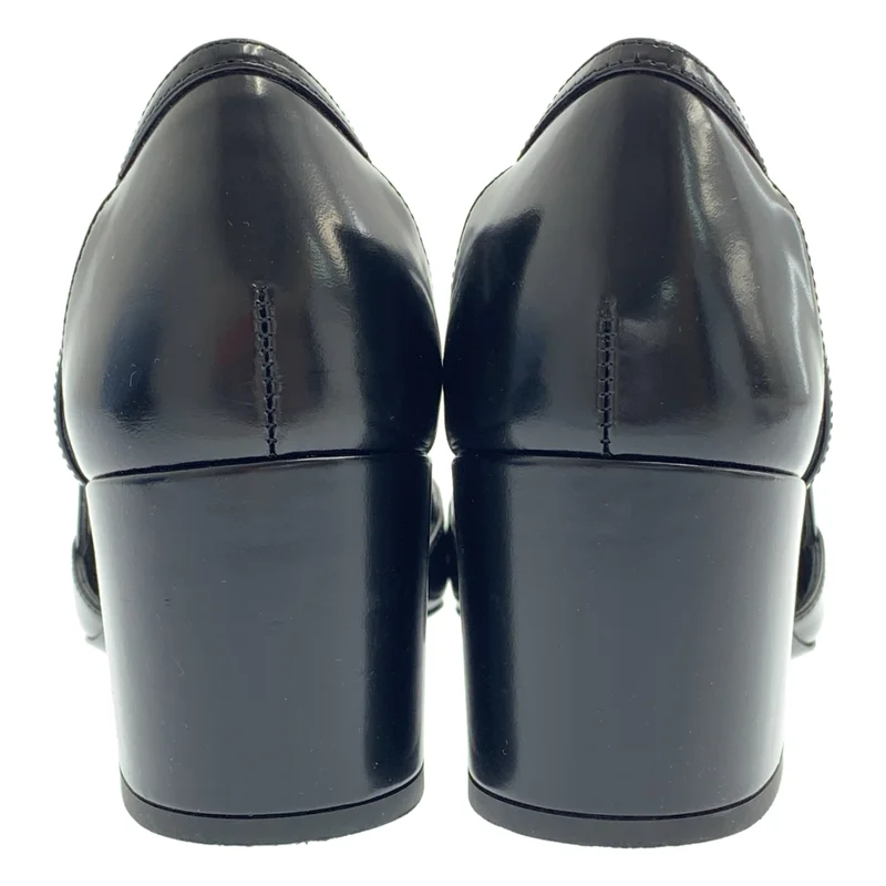 PRADA / プラダ | leather cut-out ballerinas / レザー カットアウト ポインテッドトゥ パンプス | 36 1/2 | レディース