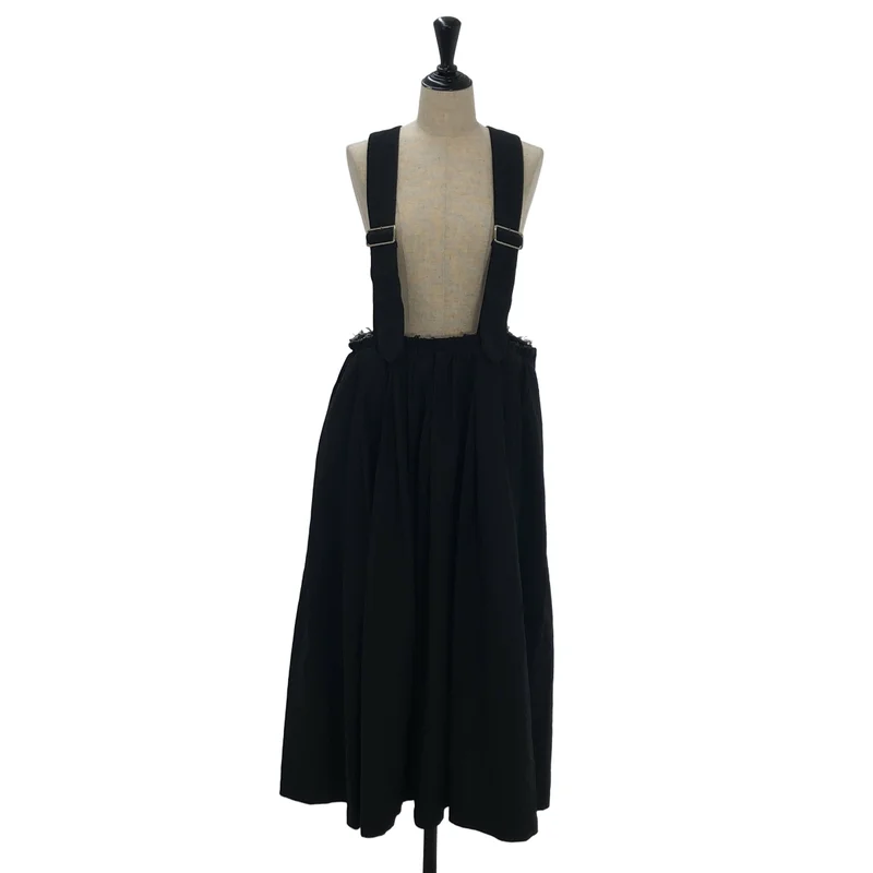 BLACK COMME des GARCONS / ブラックコムデギャルソン | 2018AW | カットオフ プリーツ スカート 1B-A002 | M | レディース
