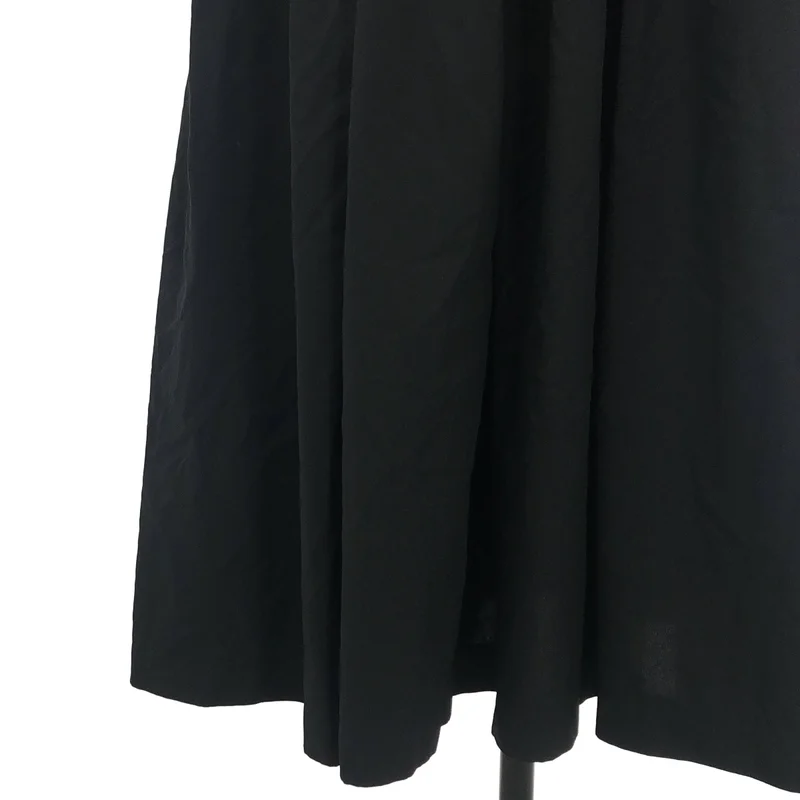 BLACK COMME des GARCONS / ブラックコムデギャルソン | 2018AW | カットオフ プリーツ スカート 1B-A002 | M | レディース