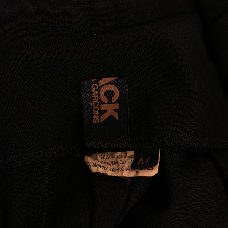 BLACK COMME des GARCONS / ブラックコムデギャルソン | 2018AW | カットオフ プリーツ スカート 1B-A002 | M | レディース