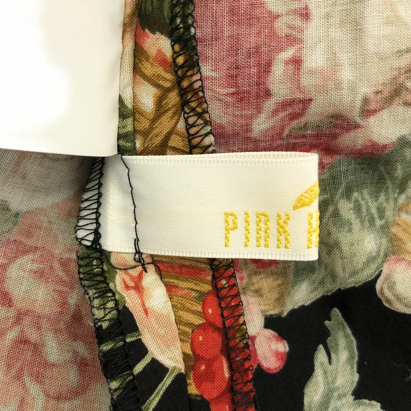 PINK HOUSE / ピンクハウス | コットン エターナルローズ 総柄 フリルワンピース |