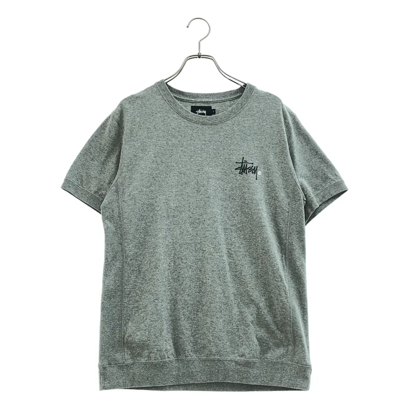 STUSSY / ステューシー | ロゴプリント 半袖スウェット | S | メンズ
