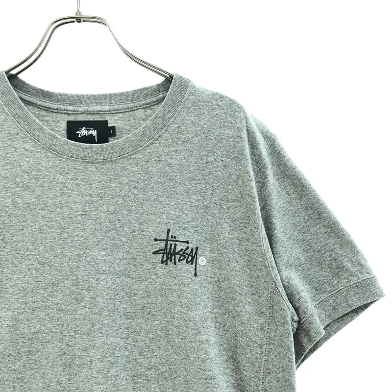 STUSSY / ステューシー | ロゴプリント 半袖スウェット | S | メンズ