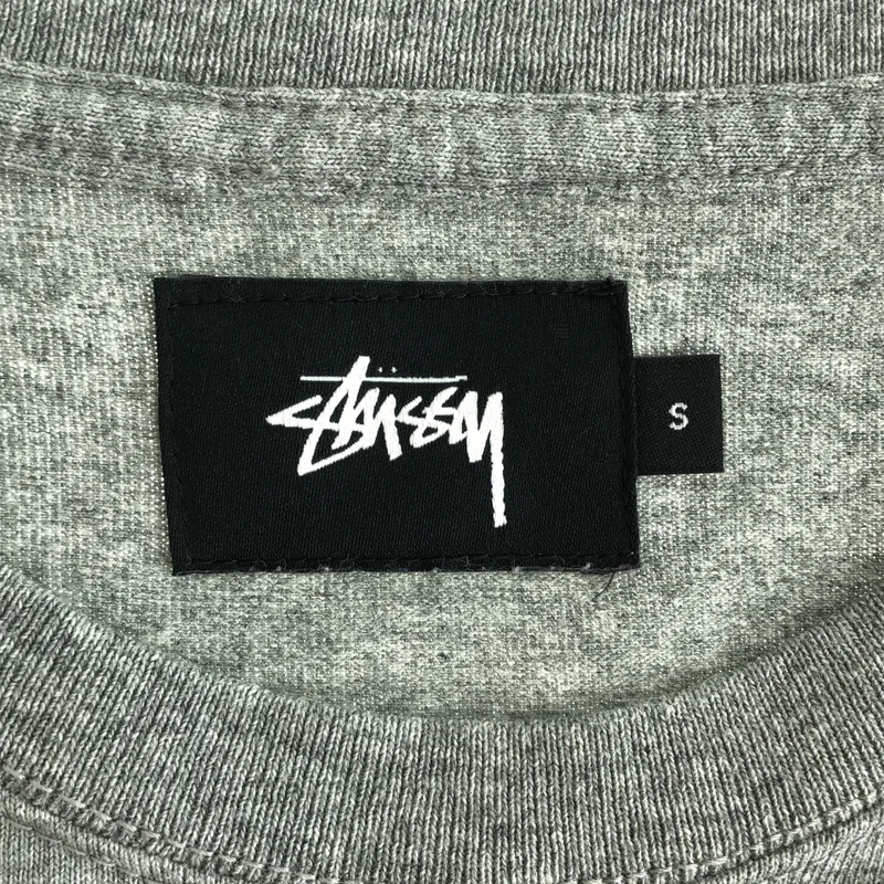 STUSSY / ステューシー | ロゴプリント 半袖スウェット | S | メンズ