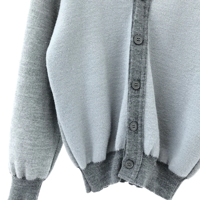 COMME des GARCONS SHIRT / コムデギャルソンシャツ | 2021SS | Lochaven of Scotland / アクリル Vネック カーディガン | M | メンズ