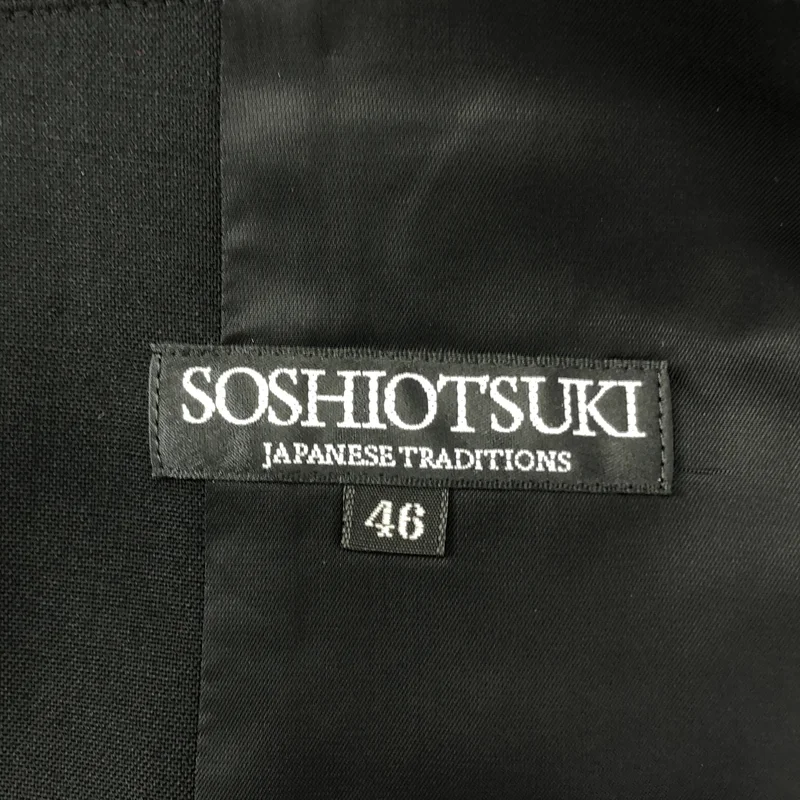 SOSHIOTSUKI / ソウシオオツキ | 2025SS | 6B DOUBLE BREASTED SHAPED JACKET / ダブル シェイプド ジャケット / 総裏地 | 46 | メンズ