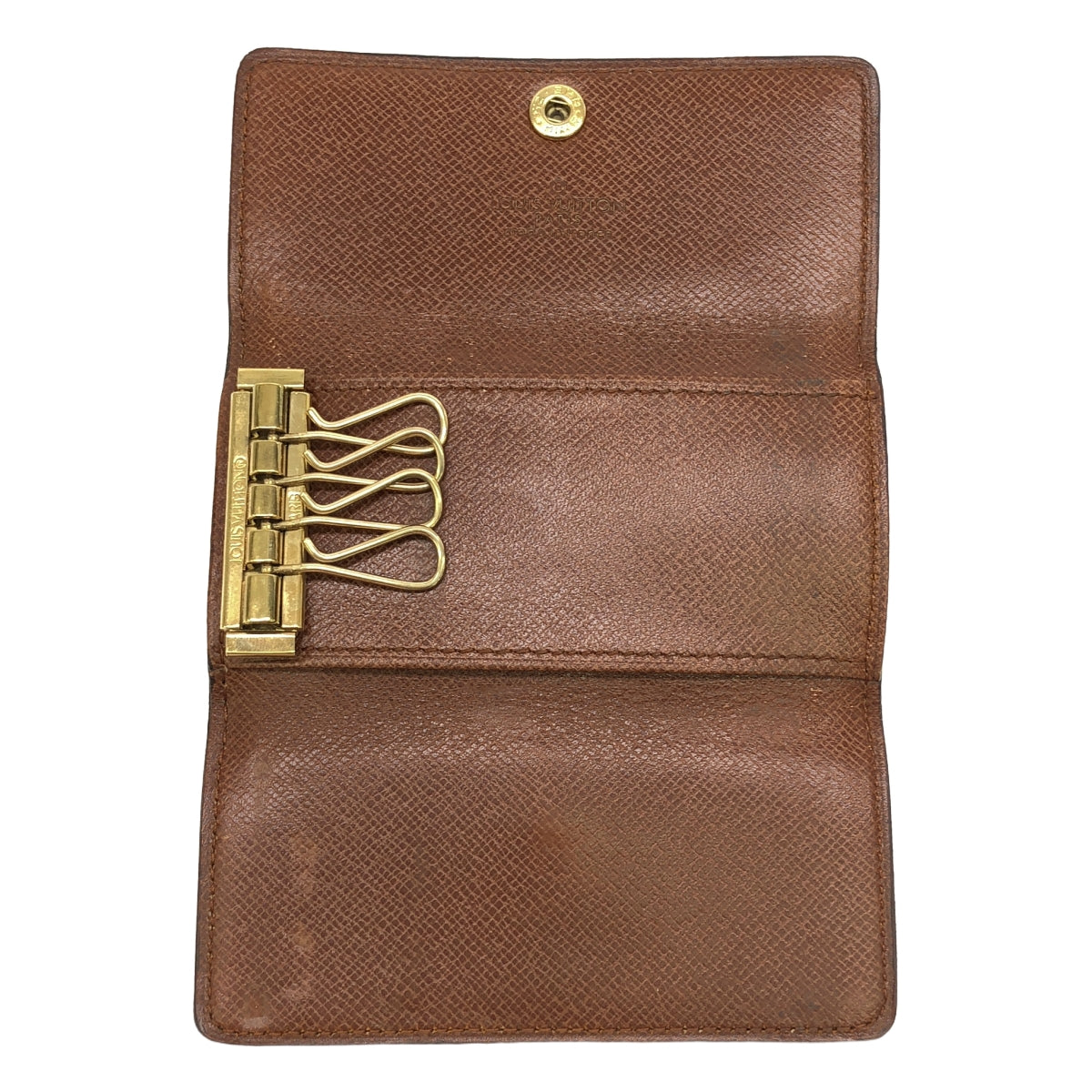 Louis Vuitton / ルイヴィトン | M69517 / レザー モノグラム キーケース / ユニセックス | ブラウン | メンズ Louis Vuitton / ルイヴィトン | M69517 / レザー モノグラム キー