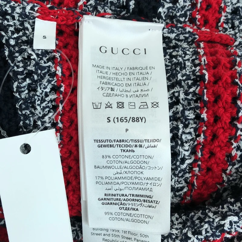 GUCCI / グッチ | 2025SS | ボーダー ニットワンピース | S | レディース