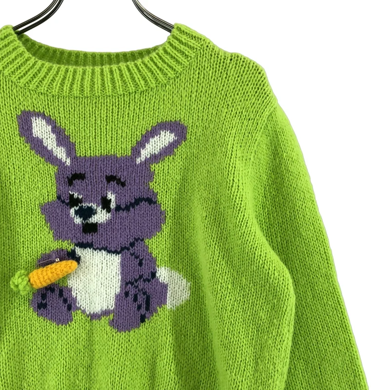 SIIILON / シーロン | FOUND A RABBIT KNIT SWEATER プルオーバー ニット | M | レディース