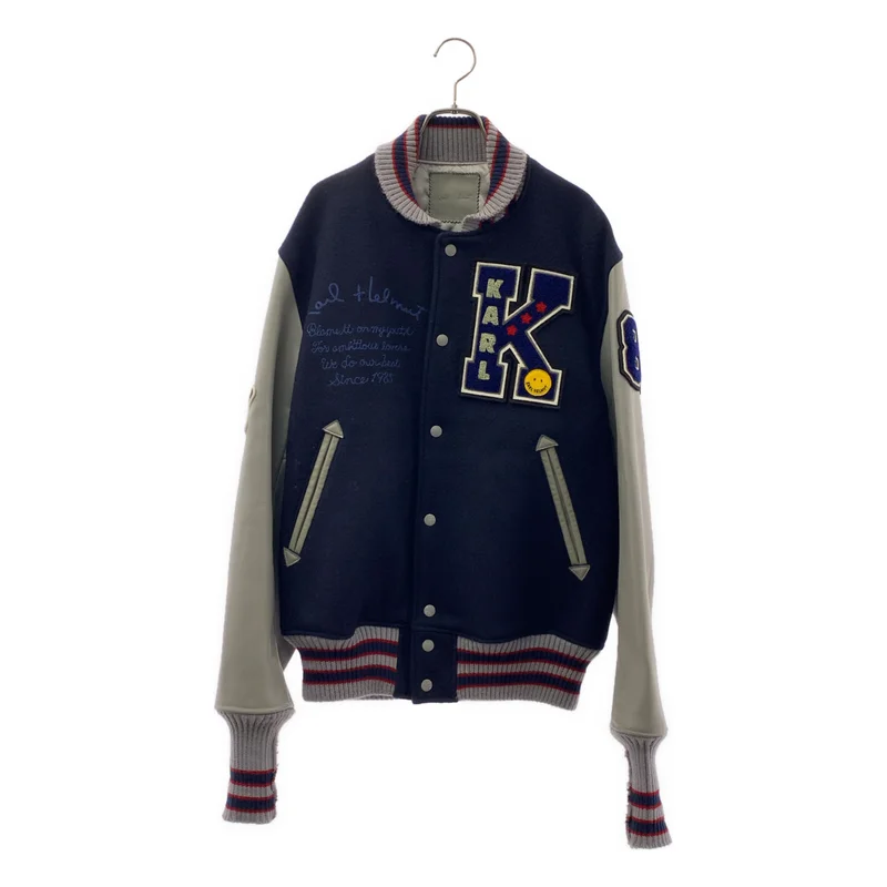 karl helmut / カールヘルム | ロゴ ワッペン スタジャン ジャケット | L | メンズ