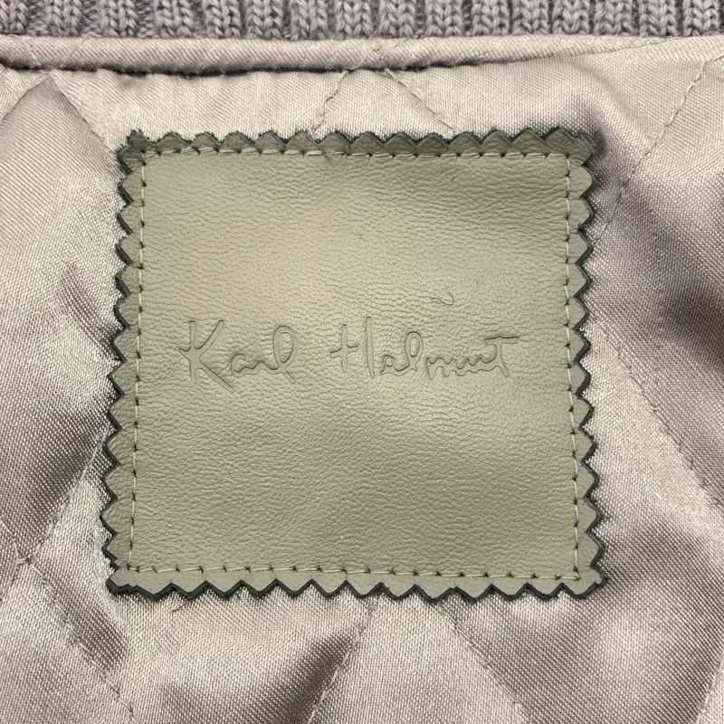 karl helmut / カールヘルム | ロゴ ワッペン スタジャン ジャケット | L | メンズ