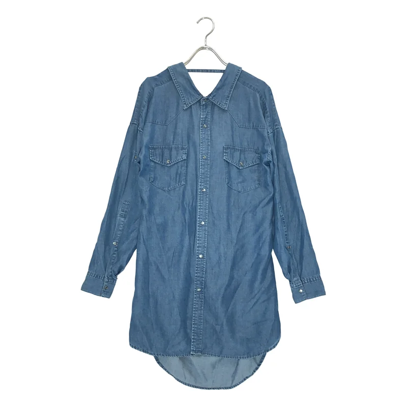 MIHARA YASUHIRO / ミハラヤスヒロ | DENIM / 変形 シャツ ワンピース | 36 | レディース