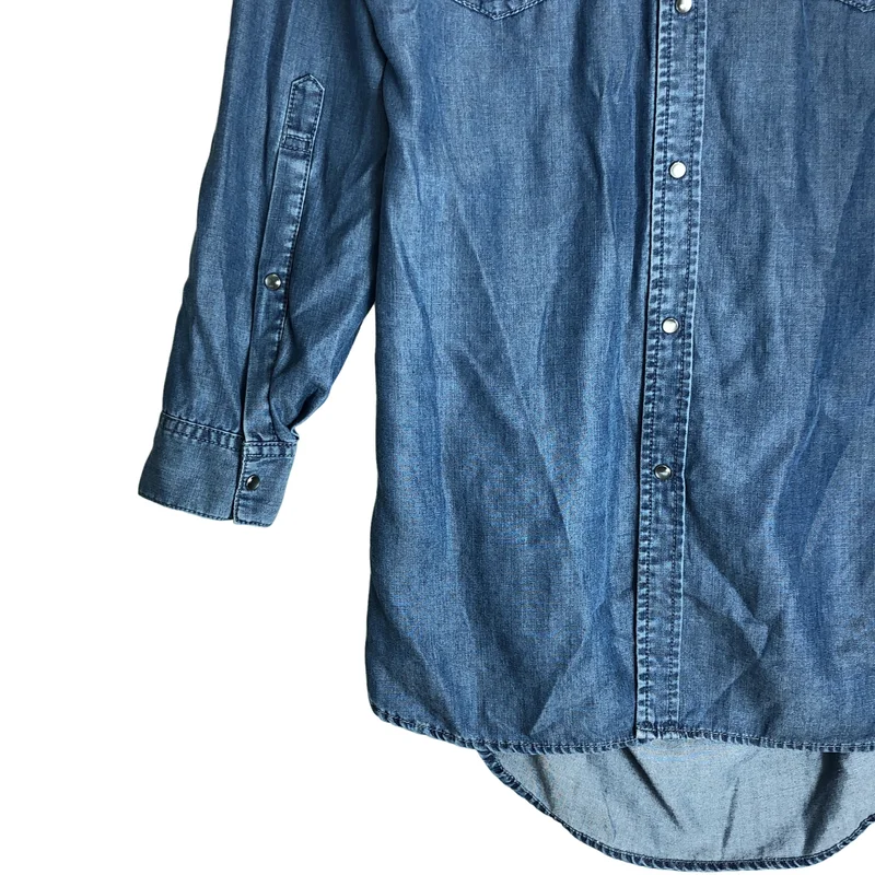MIHARA YASUHIRO / ミハラヤスヒロ | DENIM / 変形 シャツ ワンピース | 36 | レディース