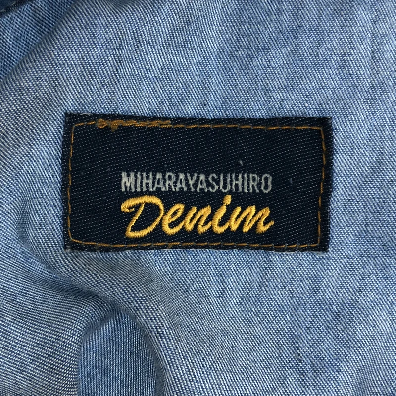 MIHARA YASUHIRO / ミハラヤスヒロ | DENIM / 変形 シャツ ワンピース | 36 | レディース