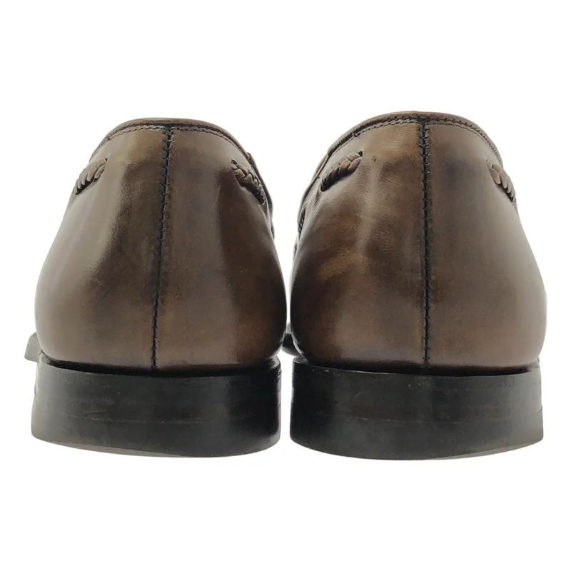 CROCKETT&JONES / クロケット&ジョーンズ | × BARNEYS NEWYORK / LANGHAM 3 / レザー タッセル ローファー 革靴 | 7 | メンズ