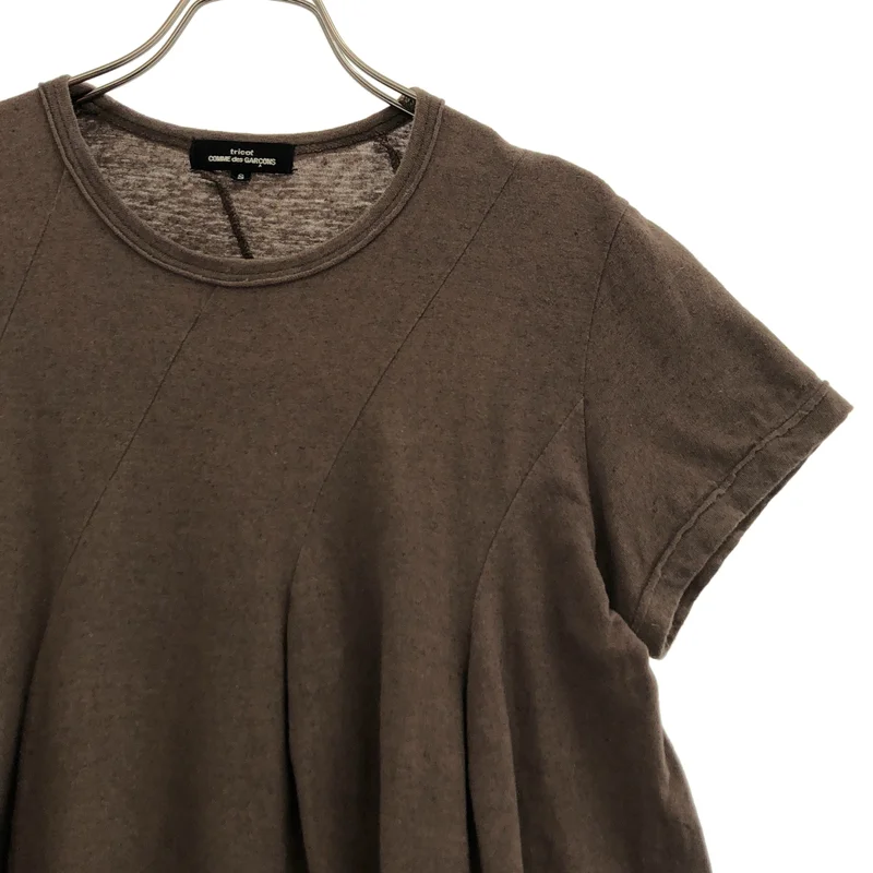tricot COMME des GARCONS / トリココムデギャルソン | 2015SS | 製品洗い加工 レースドッキング カットソー | S | レディース