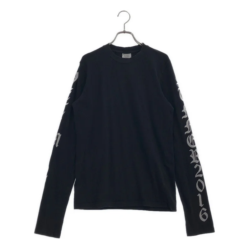VETEMENTS / ヴェトモン | Gothic Font Longsleeve Tee Tシャツ ETE2016 | M | メンズ