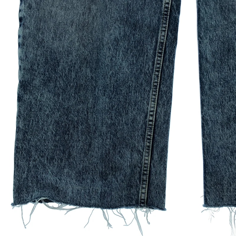 Maison Margiela / メゾンマルジェラ | 2020SS | サイドスラッシュ カットオフ デニム パンツ | 38 | レディース