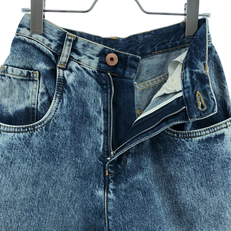 Maison Margiela / メゾンマルジェラ | 2020SS | サイドスラッシュ カットオフ デニム パンツ | 38 | レディース