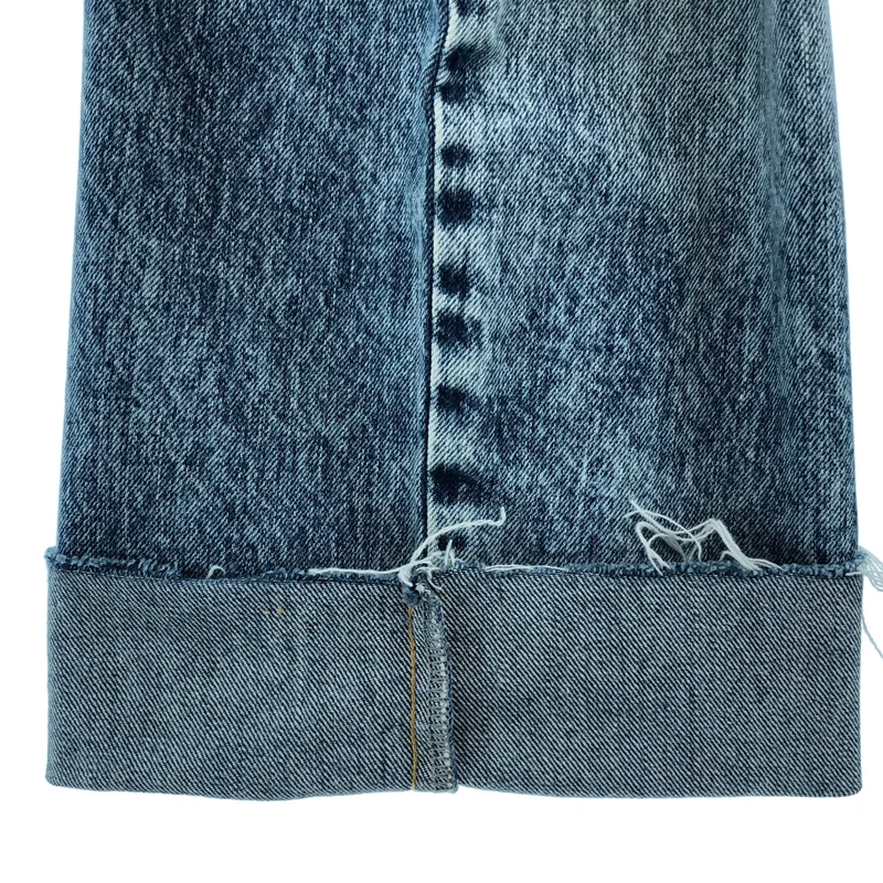 Maison Margiela / メゾンマルジェラ | 2020SS | サイドスラッシュ カットオフ デニム パンツ | 38 | レディース