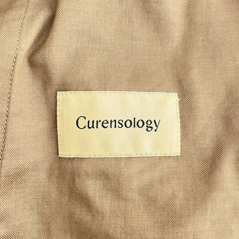 Curensology / カレンソロジー | リネン ウール スタッズパンツ | S | レディース