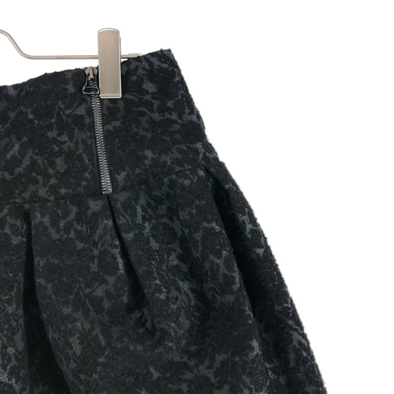 LANVIN / ランバン | ジャガード ジップ タックスカート | 34 | レディース