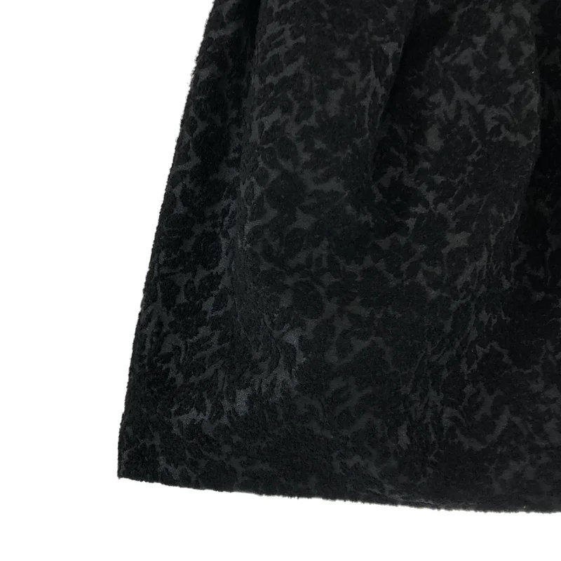 LANVIN / ランバン | ジャガード ジップ タックスカート | 34 | レディース