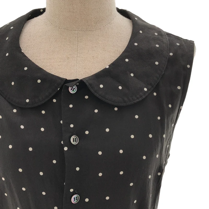 tricot COMME des GARCONS / トリココムデギャルソン | 2017SS | 製品洗い加工 ドット ワンピース TS-O023 | M | レディース