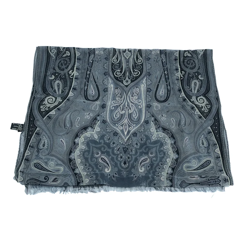 ETRO / エトロ | シルク ペイズリー ストール |