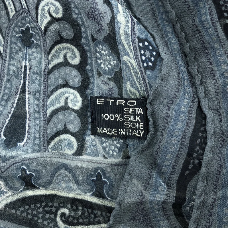 ETRO / エトロ | シルク ペイズリー ストール |