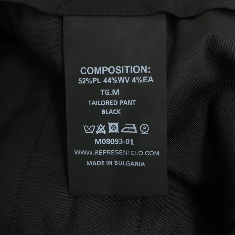 REPRESENT / リプレゼント | Relaxed Fit Casual Pants スラックス パンツ | M | メンズ