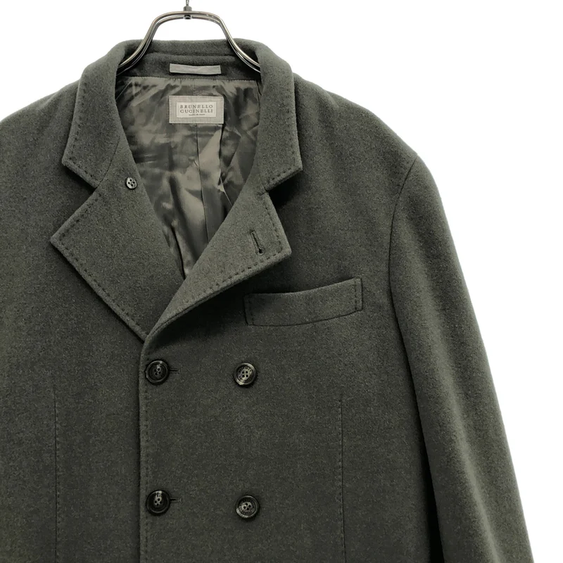 BRUNELLO CUCINELLI / ブルネロクチネリ | カシミヤ ダブルジャケット | XS | メンズ