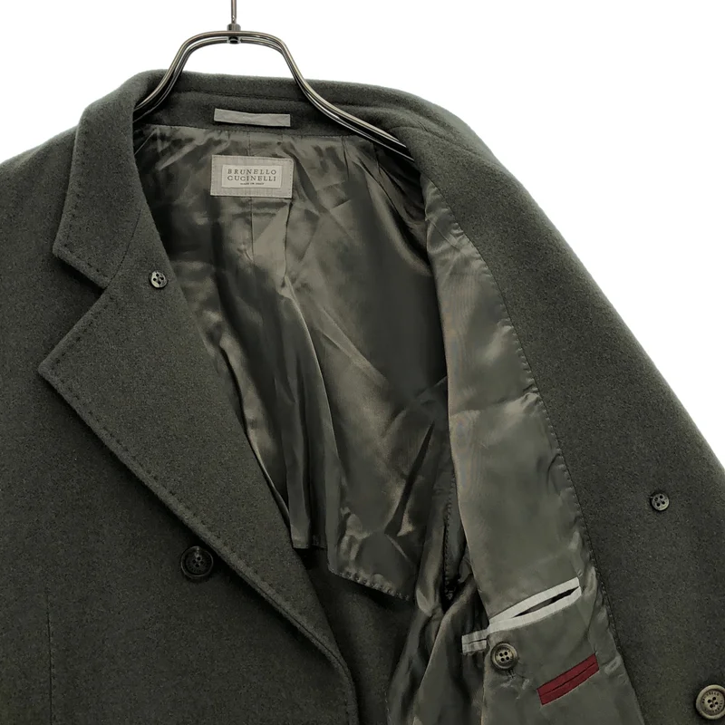 BRUNELLO CUCINELLI / ブルネロクチネリ | カシミヤ ダブルジャケット | XS | メンズ