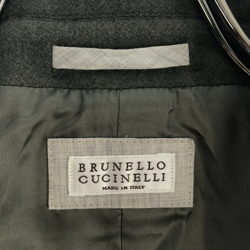 BRUNELLO CUCINELLI / ブルネロクチネリ | カシミヤ ダブルジャケット | XS | メンズ
