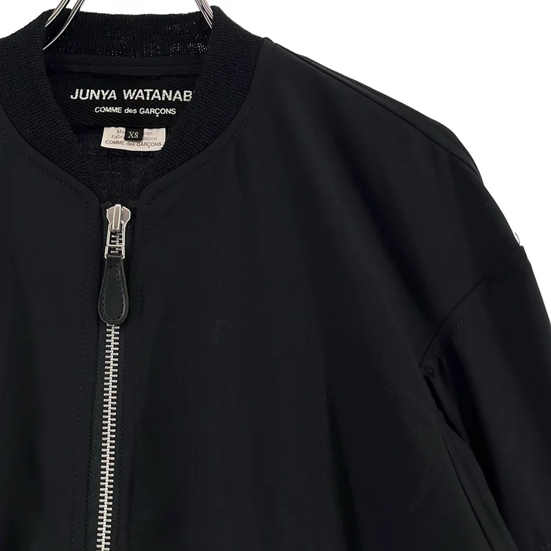 JUNYA WATANABE COMME des GARCONS / ジュンヤワタナベ | 2017SS | MA-1 / フルジップ ブルゾン ジャケット | XS | レディース