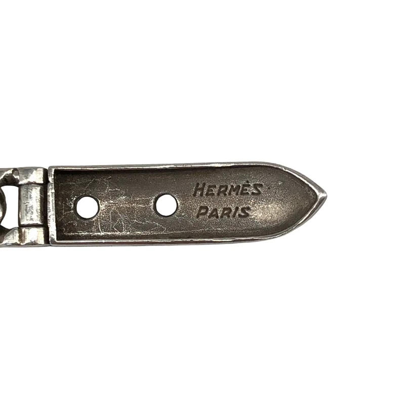 HERMES / エルメス | ブックルセリエ PM チェーン ブレスレット / 筆記体 |