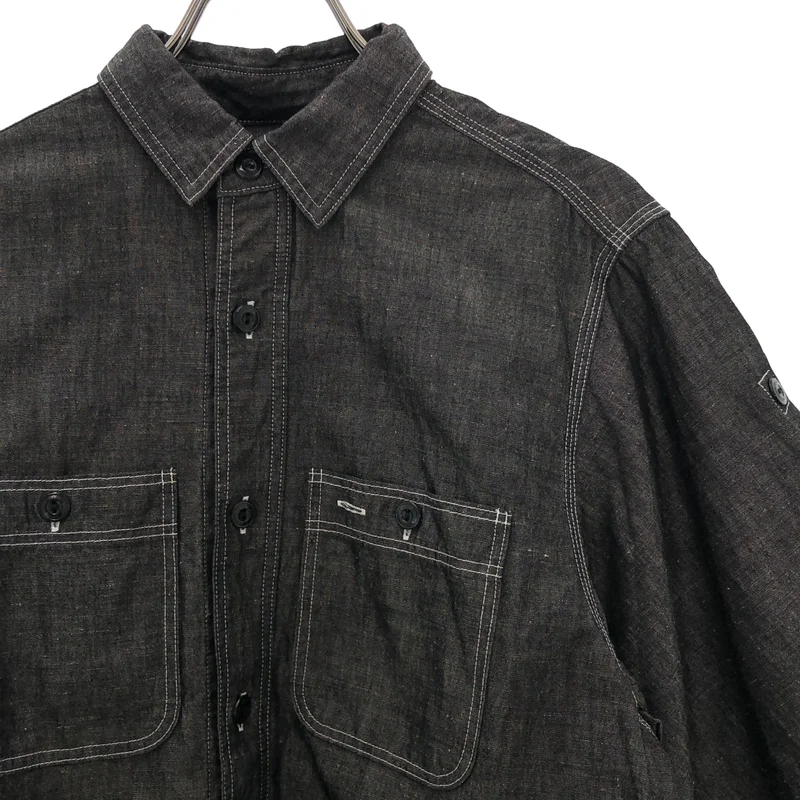 HYKE / ハイク | 2024SS | シャンブレー シャツ ブラウス | 1 | レディース