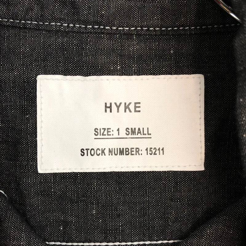 HYKE / ハイク | 2024SS | シャンブレー シャツ ブラウス | 1 | レディース