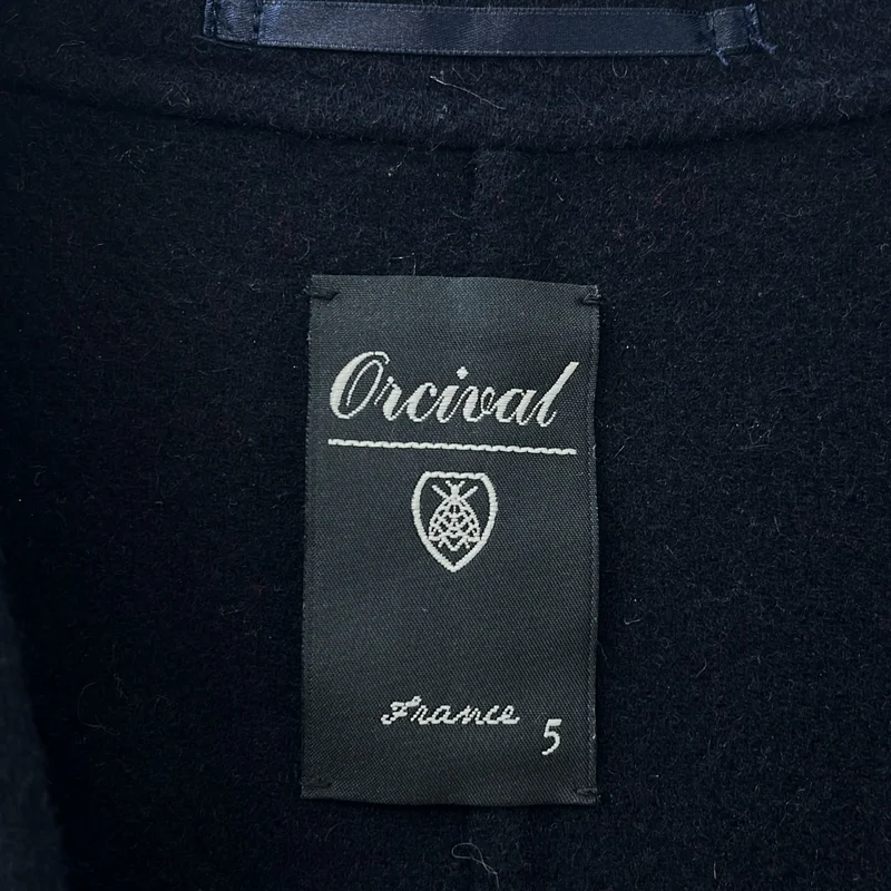 ORCIVAL / オーチバル | 2022AW | ウールリバー ダブルブレストコート | 5 | メンズ
