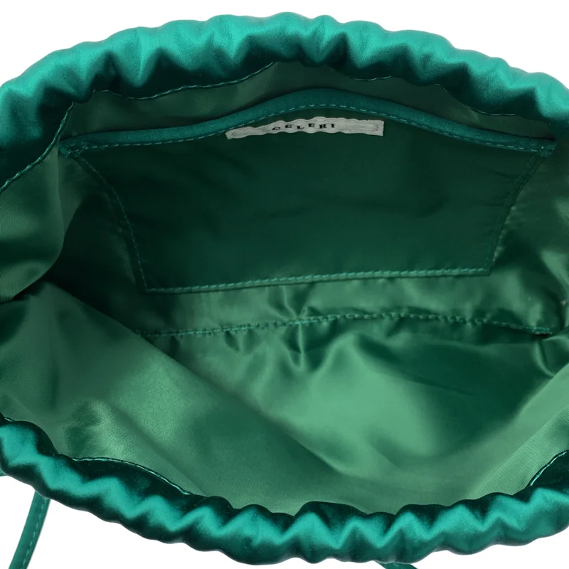 CELERI / セルリ | SATIN MINI POUCH サテン ポーチ ショルダーバッグ |