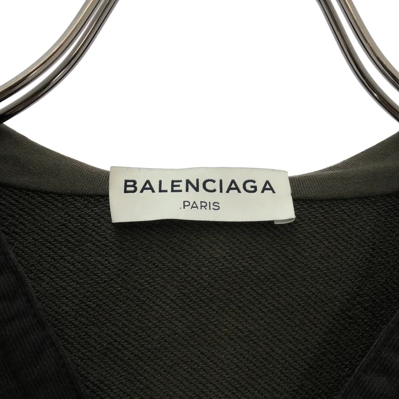 BALENCIAGA / バレンシアガ | 2015年製 | バイカラー ジップアップパーカー | XS | メンズ
