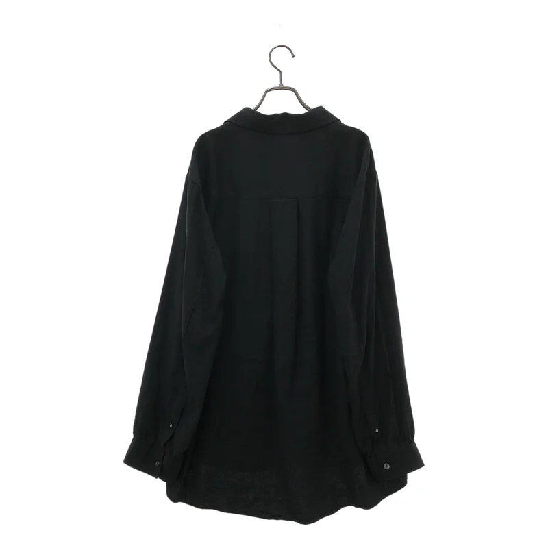 ANCELLM / アンセルム | L/S NEP BOXY SHIRT | 1 | メンズ