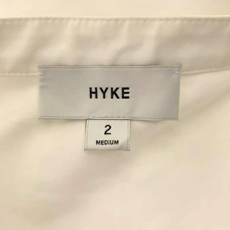HYKE / ハイク | 2024SS | T/C BALLOON SLEEVE DRESS / コットン混 バルーンスリーブ ドレス | 2 | レディース