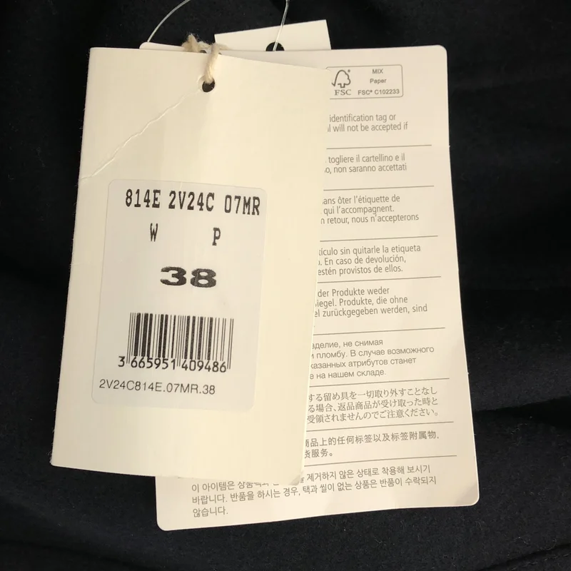 CELINE / セリーヌ | スモック プルオーバー 2V24C814E | 38 | レディース