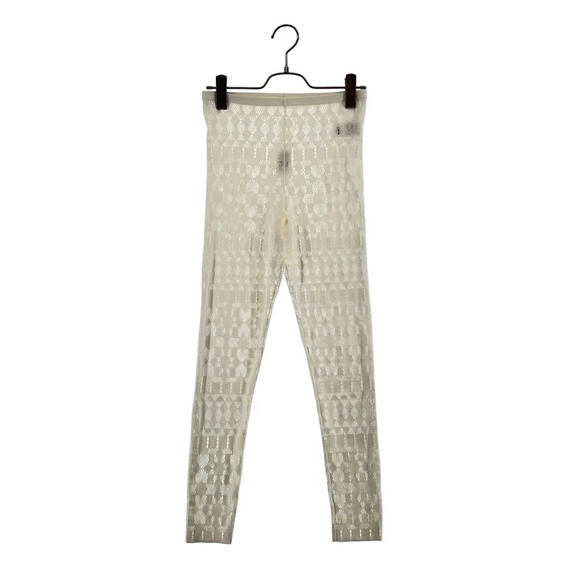 PLEATS PLEASE ISSEY MIYAKE / プリーツプリーズイッセイミヤケ | ダイヤパターン メッシュ レギンスパンツ | 3 | レディース