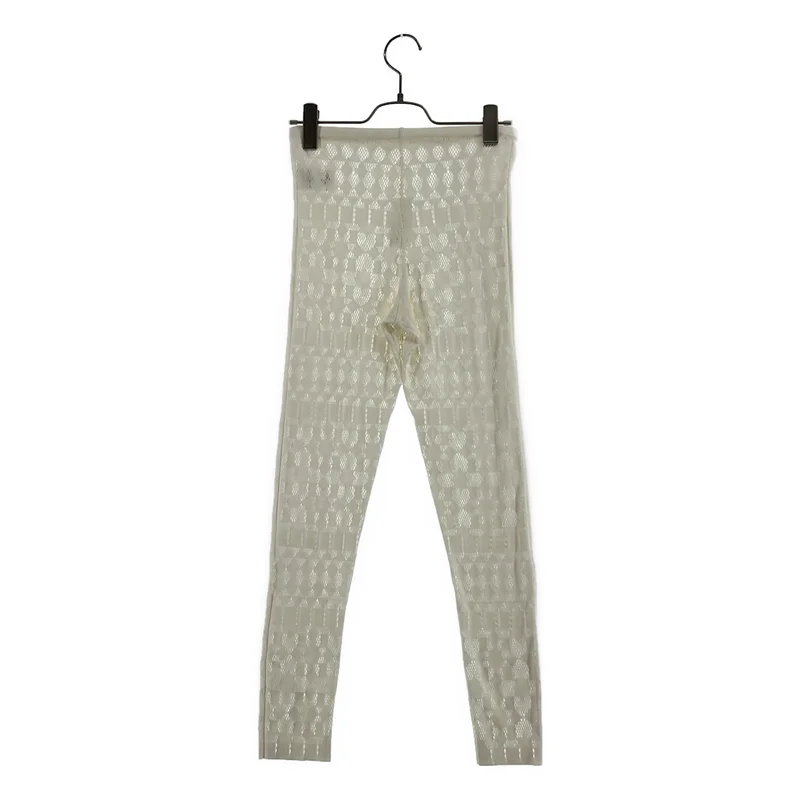PLEATS PLEASE ISSEY MIYAKE / プリーツプリーズイッセイミヤケ | ダイヤパターン メッシュ レギンスパンツ | 3 | レディース