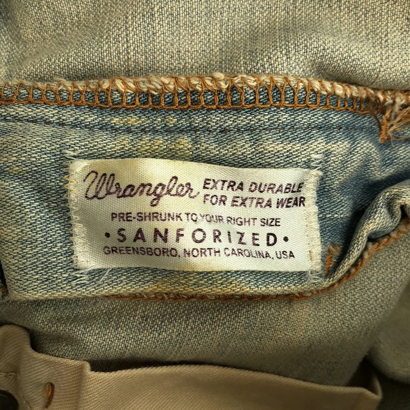 AKM / エーケーエム | × Wrangler / デストロイ バナナデニムパンツ | S | メンズ
