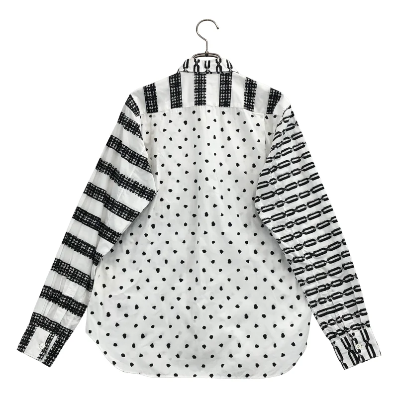 BLACK COMME des GARCONS / ブラックコムデギャルソン | 2009AW | コットン チェック 製品加工 シャツ | XS | メンズ